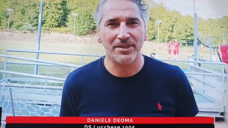 Intervista al direttore sportivo della Lucchese 1905 Daniele Deoma