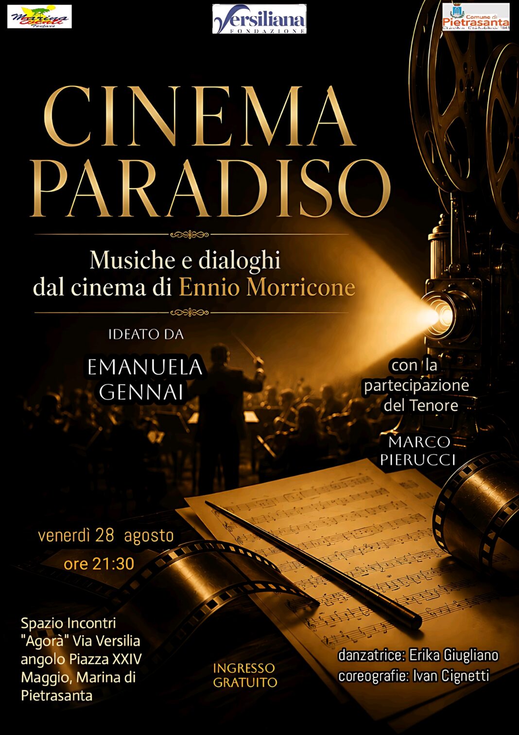Cinema Paradiso – Musiche e dialoghi dal cinema di Ennio Morricone Cinema Paradiso – Musiche e dialoghi dal cinema di Ennio Morricone