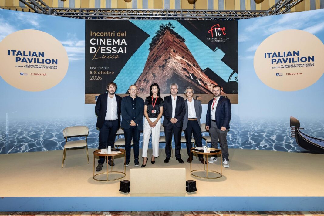 INCONTRI DEL CINEMA D’ESSAI FICE, LUCCA PROTAGONISTA: presentata a Venezia la XXVI edizione INCONTRI DEL CINEMA D’ESSAI FICE, LUCCA PROTAGONISTA: presentata a Venezia la XXVI edizione