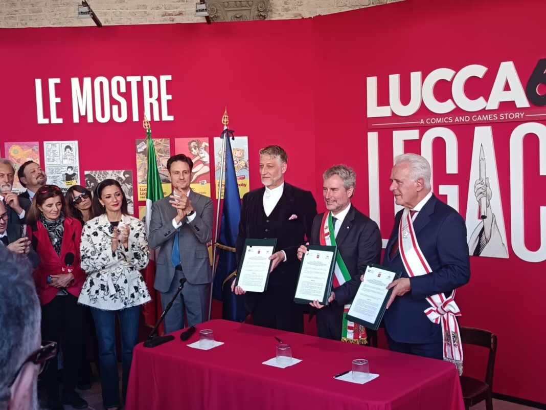 Lucca Comics & Games – MiC, Regione Toscana e Comune siglano l’accordo per il Museo del Fumetto a Lucca Lucca Comics & Games – MiC, Regione Toscana e Comune siglano l’accordo per il Museo del Fumetto a Lucca