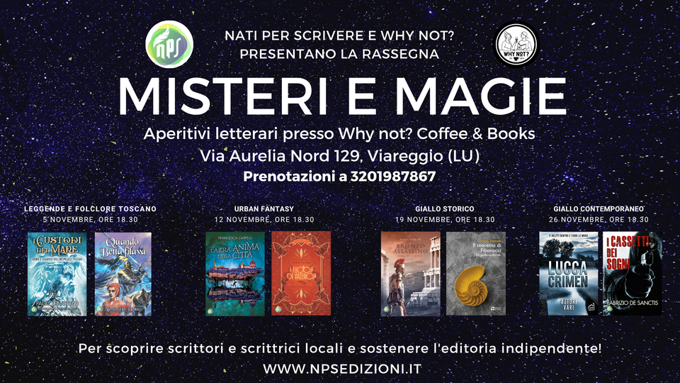 A VIAREGGIO INIZIA LA RASSEGNA “MISTERI E MAGIE” A VIAREGGIO INIZIA LA RASSEGNA “MISTERI E MAGIE”
